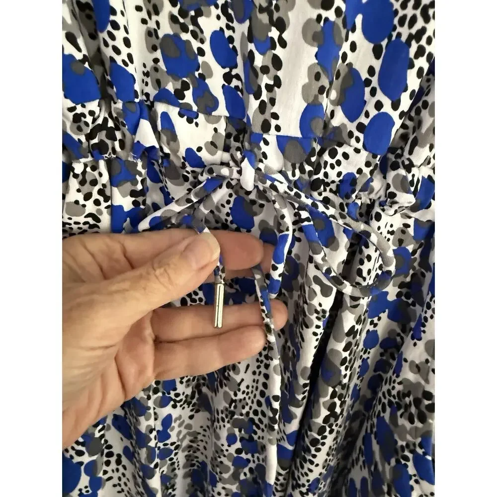 2 - IBKUL Sleeveless Golf Dresses 1 Eva & 1 Blue Kamila Drawstring UPF 50+ Sz XL